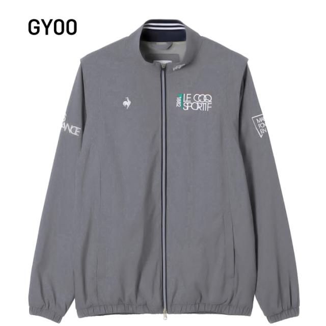 ルコック 2WAYブルゾン メンズ le coq sportif GOLF ヒートナビ ゴルフ用ブルゾン・ベスト 袖取り外し可 保温 防風 はっ水 男性 秋冬用 アウター 紳士 服 大きいサイズ ゴルフウェア 上着 ゴルフジャケット ジャンバー スポーツ ブランド アパレル/LG5FWB00M_1