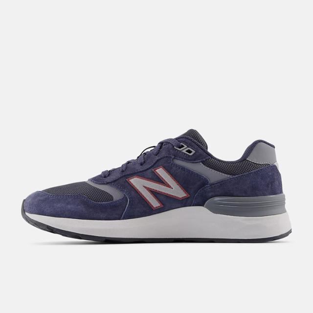 ニューバランス ウォーキングシューズ 幅広4E メンズ Newbalance Walking Fresh Foam 880 v7 クッション性 ローカット 男性用 スニーカー スポーティ 運動靴 大きいサイズ メンズスニーカー 紺 ネイビー 紳士靴 ブランド NBウォーキング くつ クツ/MW880-BC7_2