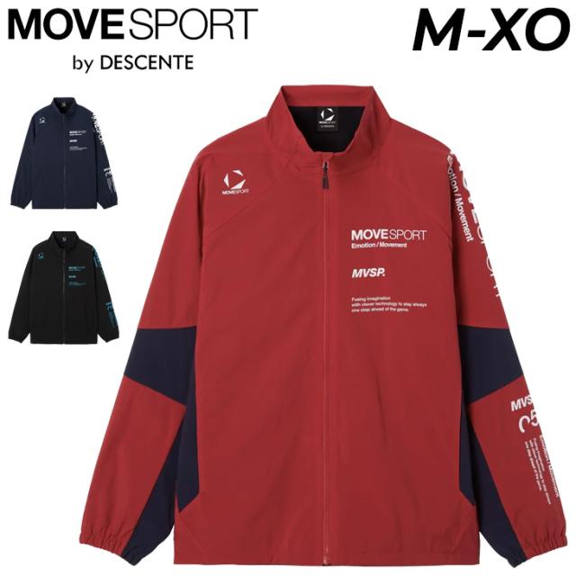 デサント ウィンドブレーカー メンズ DESCENTE MOVESPORT HEATNAVIブラッシュド スタンドジャケット 長袖 保温 光吸収発熱 はっ水 秋冬用 アウター トレーニング スポーツウェア 男性 ウインドブレーカー 服 ブランド メンズウエア アパレル/ST5FWB31M
