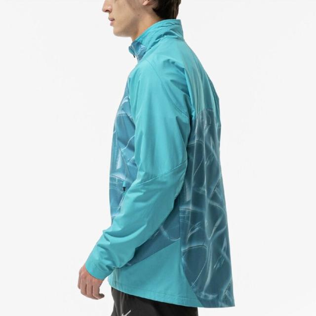 ミズノ ウィンドブレーカー メンズ mizunoブレスサーモ ウォーマージャケット 吸湿発熱 保温 長袖 アウター 男性用 トレーニングジャケット ウインドブレーカー スポーツウェア 秋冬 ブランド アパレル 服 メンズウエア/32MEC541_8