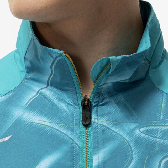 ミズノ ウィンドブレーカー メンズ mizunoブレスサーモ ウォーマージャケット 吸湿発熱 保温 長袖 アウター 男性用 トレーニングジャケット ウインドブレーカー スポーツウェア 秋冬 ブランド アパレル 服 メンズウエア/32MEC541_10