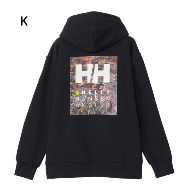 ヘリーハンセン パーカー 長袖 メンズ レディース HELLYHANSEN HHアングラースウェットパーカ 釣り フィッシング マリンスポーツ 裏起毛 スエット プルオーバー ユニセックス フォトプリント アウトドアウェア 秋冬 ブランド 服 男女兼用 ウエア アパレル/HO32556_3