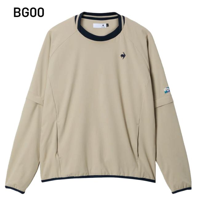 ルコック 2WAYブルゾン メンズ le coq sportif GOLF 2WAY仕様 ゴルフウェア 薄手 裏メッシュ 袖取り外し可 長袖 半袖 男性 アウター はっ水 プルオーバーブルゾン 紳士服 メンズウエア スポーツ ブランド アパレル/LG5FWB03M_1