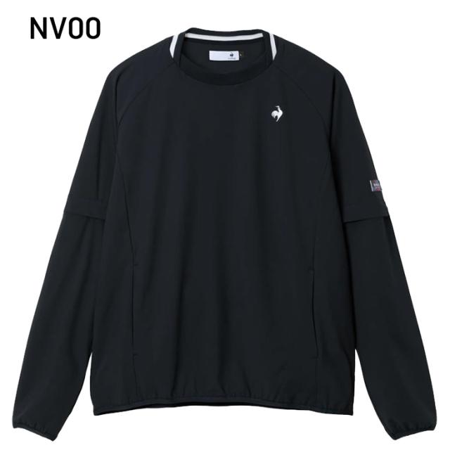 ルコック 2WAYブルゾン メンズ le coq sportif GOLF 2WAY仕様 ゴルフウェア 薄手 裏メッシュ 袖取り外し可 長袖 半袖 男性 アウター はっ水 プルオーバーブルゾン 紳士服 メンズウエア スポーツ ブランド アパレル/LG5FWB03M_2