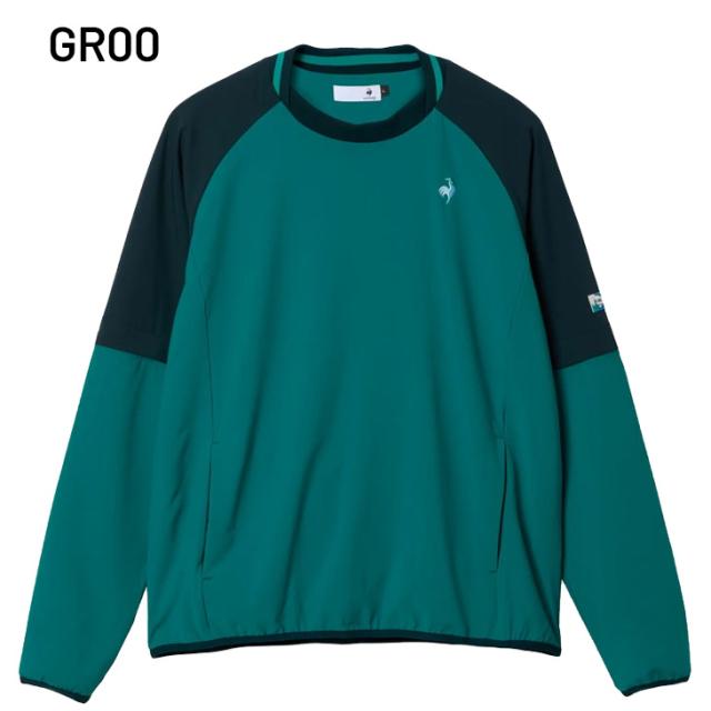 ルコック 2WAYブルゾン メンズ le coq sportif GOLF 2WAY仕様 ゴルフウェア 薄手 裏メッシュ 袖取り外し可 長袖 半袖 男性 アウター はっ水 プルオーバーブルゾン 紳士服 メンズウエア スポーツ ブランド アパレル/LG5FWB03M_3
