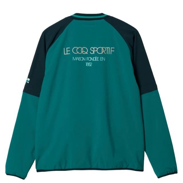 ルコック 2WAYブルゾン メンズ le coq sportif GOLF 2WAY仕様 ゴルフウェア 薄手 裏メッシュ 袖取り外し可 長袖 半袖 男性 アウター はっ水 プルオーバーブルゾン 紳士服 メンズウエア スポーツ ブランド アパレル/LG5FWB03M_4