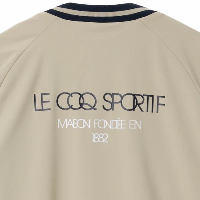 ルコック 2WAYブルゾン メンズ le coq sportif GOLF 2WAY仕様 ゴルフウェア 薄手 裏メッシュ 袖取り外し可 長袖 半袖 男性 アウター はっ水 プルオーバーブルゾン 紳士服 メンズウエア スポーツ ブランド アパレル/LG5FWB03M_5