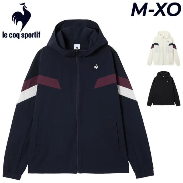 ルコック ヒートナビ クロスジャケット 長袖 メンズ le coq sportif トレーニングジャケット ジャージ 光吸収発熱 はっ水 ストレッチ 男性用 スポーツウェア 秋冬 アウター 保温 フルジップ 上着 ブランド 服 アパレル メンズウエア/LT5FJK21M