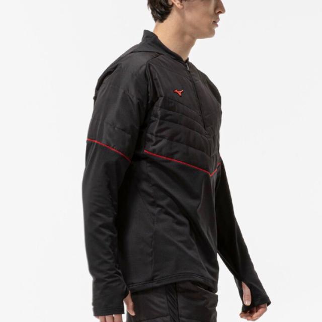 ミズノ ハイブリッドトレーニングトップ 長袖 メンズ ユニセックス