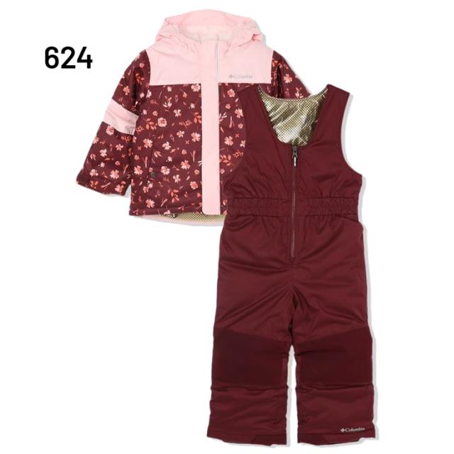 コロンビア キッズ トドラー用 スノーウェア 上下セット 100cm