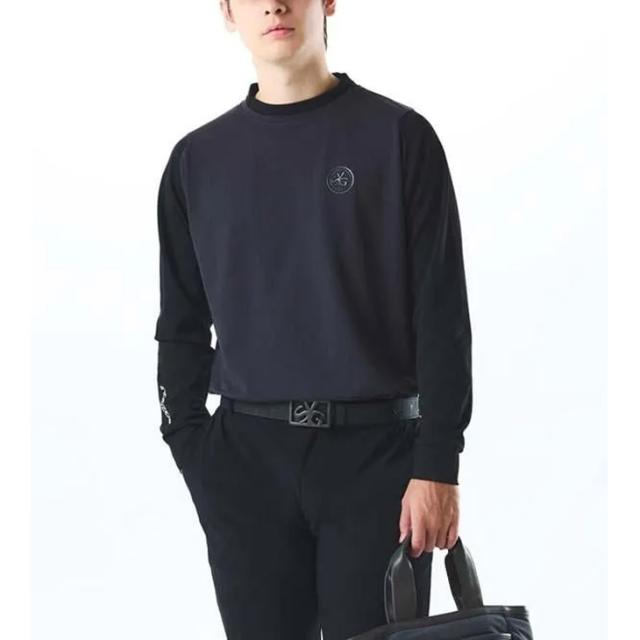 ゴルフ SY32 LEAD YOU GOLF 長袖シャツ ダークブルー