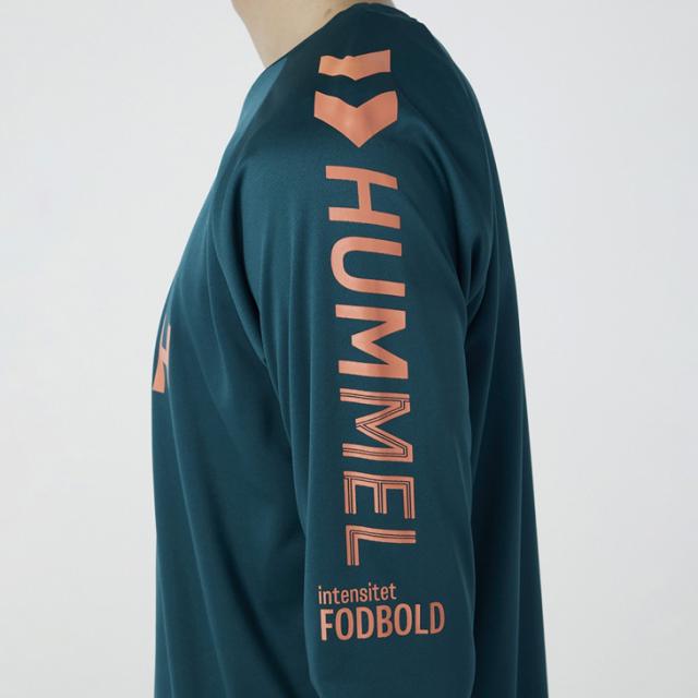 ヒュンメル 長袖シャツ メンズ hummel プラクティスシャツ 吸汗速乾