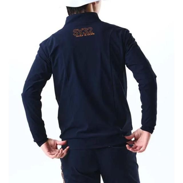 SY32 BY SWEET YEARS GOLF メンズ 長袖 プルオーバー ハーフジップ