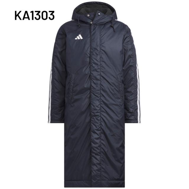 アディダス ベンチコート 裏ボア メンズ adidas M MH 3S ロングボアコート 保温 防風 防寒用 アウター ボアコート ロングコート スポーツウェア 男性用 フード付 防寒着 メンズアウター メンズウエア ブランド アパレル メンズファッション/BW566【ギフト不可】_2