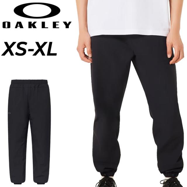 オークリー ウィンドブレーカーパンツ メンズ OAKLEY ロングパンツ 保温 防風 はっ水 男性 ウィンドパンツ トレーニングパンツ スポーツウェア ウインドブレイカー 秋冬 長ズボン ボトムス 黒パンツ 服 ブランド Enhance Wind Warm Pants 15.7 アパレル/FOA408294