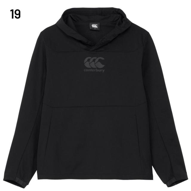 カンタベリー トレーニングジャケット 長袖 4L 5L メンズ 大きいサイズ canterbury デュアルウォーム フーディー 裏起毛トリコット ビッグサイズ ラグビー アウター 保温 はっ水 プルオーバー パーカー スポーツウェア ブランド キングサイズ アパレル/RG725560B_1