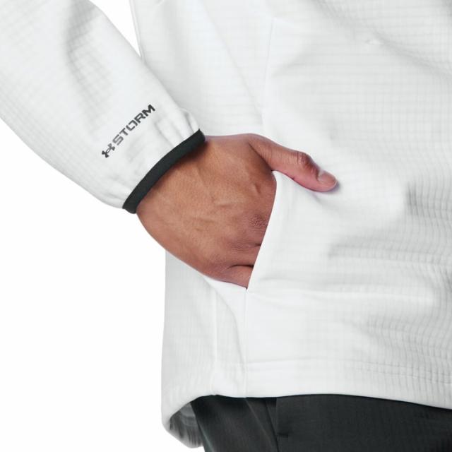 アンダーアーマー トレーニングジャケット 長袖 メンズ UNDER ARMOUR UAウインターニット 3レイヤージャケット 裏フリース 防風 保温 はっ水 男性 アウター スポーツウェア 運動 メンズウェア 秋冬 大きいサイズ 服 ブランド アパレル/6007394_6
