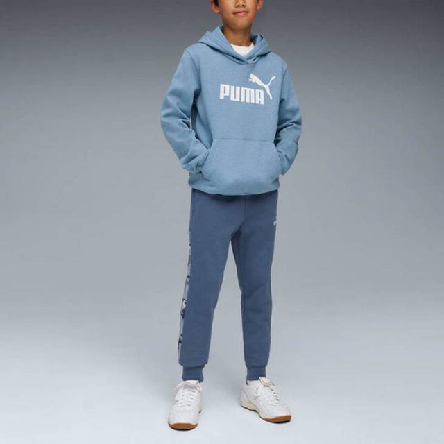 プーマ キッズ ジュニア スウェット 上下 PUMA ESS CAMO 裏起毛 プル 