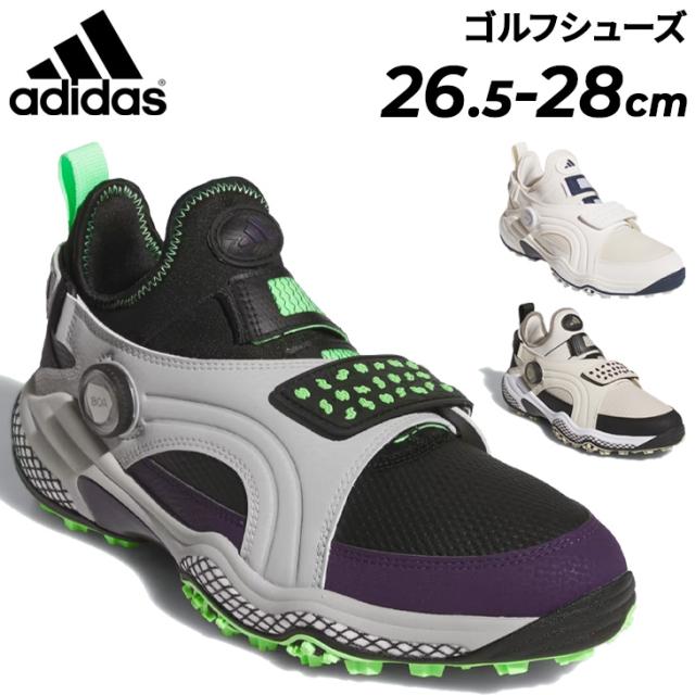 アディダス メンズ ゴルフシューズ スパイクレス EE相当 adidas GOLF コードカオス 25 ミッド ボア｜ミッドカット ダイヤル BOAシステム ゴルフ靴 男性 紳士用 メンズシューズ CODECHAOS 25 BOA Midcut ブランド スポーツシューズ くつ/NQX22