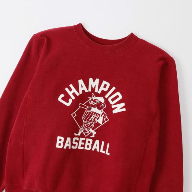 チャンピオン スウェットシャツ 裏起毛 メンズ Champion リバースウィーブ 長袖 トレーナー クルーネック 保温 秋冬用 スエット キャラクター アメカジ メンズウェア トップス ウエア 服 ブランド アパレル メンズファッション/C3-C008_12