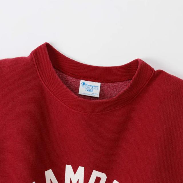 チャンピオン スウェットシャツ 裏起毛 メンズ Champion リバースウィーブ 長袖 トレーナー クルーネック 保温 秋冬用 スエット キャラクター アメカジ メンズウェア トップス ウエア 服 ブランド アパレル メンズファッション/C3-C008_14