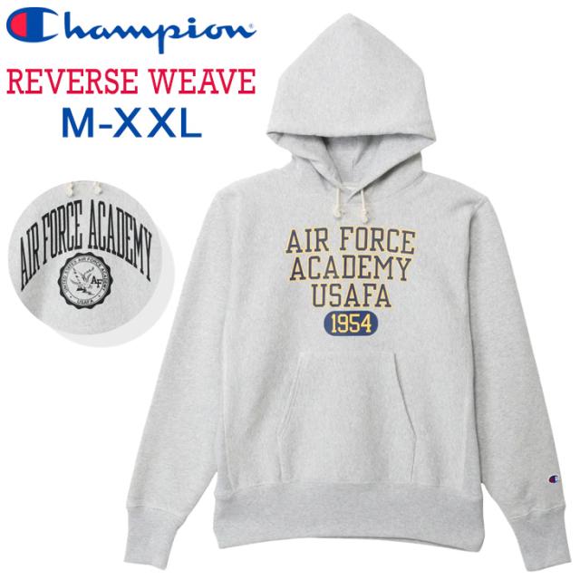 チャンピオン スウェット パーカー 裏起毛 メンズ Champion リバースウィーブ 長袖 プルオーバー 保温 秋冬用 スエット ミリタリー US空軍 アメカジ メンズウェア トップス ウエア スウェットシャツ ブランド アパレル メンズファッション/C3-C116
