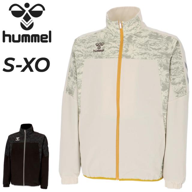 ヒュンメル ウインドブレーカー メンズ hummel 裏トリコット ジャケット フルジップ 裏起毛 長袖 保温 ストレッチ はっ水 防風 アウター スポーツウェア サッカー トレーニング ウインドブレーカー 男性 秋冬 ウィンドジャケット ブランド アパレル/HAW2193