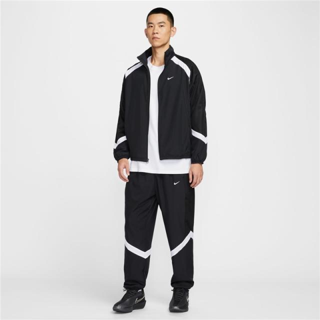 ナイキ メンズ NIKE ウーヴン アイコン ジャケット STRTFV SN 裏起毛 ウィンドブレーカー バスケットボールウェア 長袖 フルジップ アウター スポーツウエア ウォームアップシャツ 男性 大きいサイズ 運動 ブランド nikeバスケ 秋冬 アパレル/HV3364-010_5