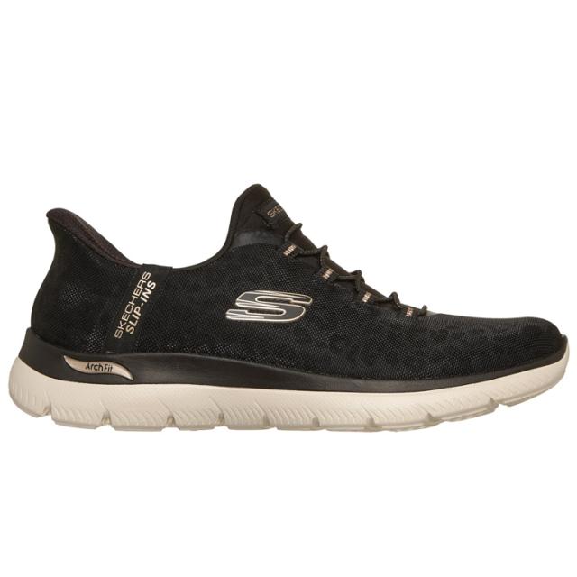 スケッチャーズ スリップインズ レディース スニーカー SKECHERS Slip-ins アーチフィット ARCH FIT SUMMITS レオパード柄 女性 ハンズフリー スリップイン スリップオン 立ったまま履ける 婦人靴 キレイめ ブランド くつ スリッポン/150750W【母の日】_4