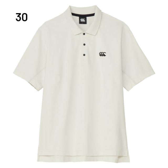 カンタベリー 半袖 ポロシャツ メンズ レディース canterbury メディアポロ ユニセックス 吸汗速乾 ドライ 通気性 UVケア トレーニング スポーツウェア ラグビーウエア 男女兼用 春夏 普段使い ワンポイント 半そで トップス 服 ブランド アパレル/RG325584_3