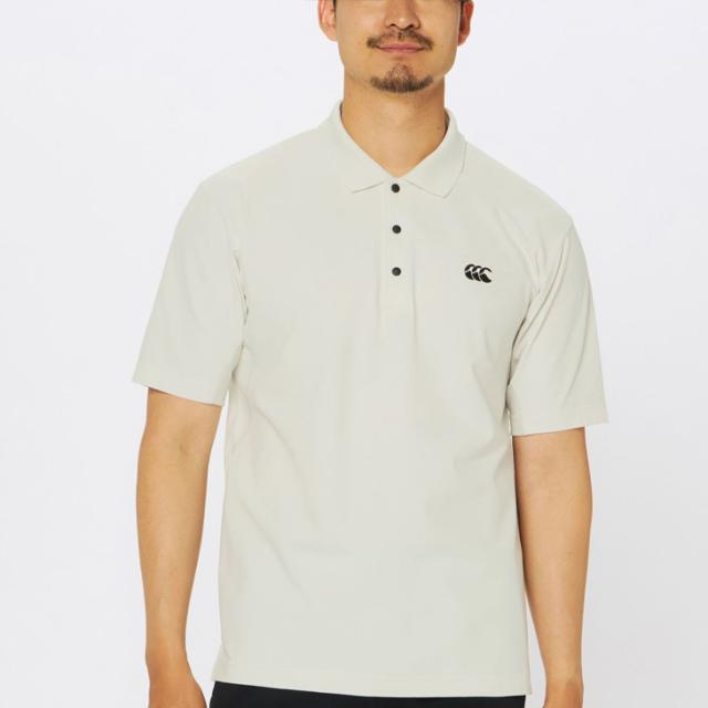 カンタベリー 半袖 ポロシャツ メンズ レディース canterbury メディアポロ ユニセックス 吸汗速乾 ドライ 通気性 UVケア トレーニング スポーツウェア ラグビーウエア 男女兼用 春夏 普段使い ワンポイント 半そで トップス 服 ブランド アパレル/RG325584_4