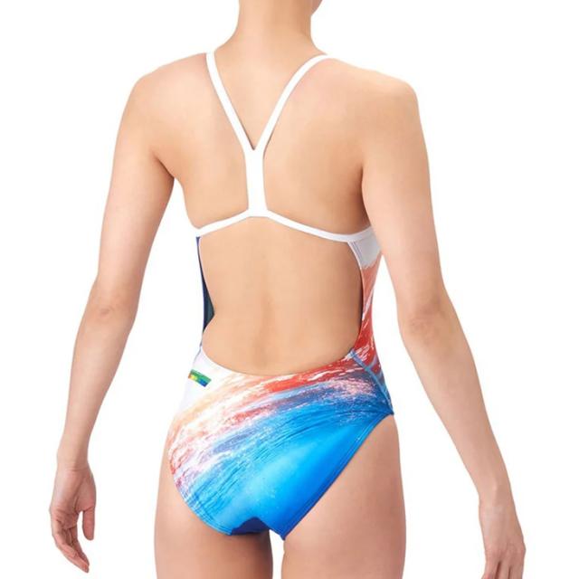 アリーナ レディース 水泳 練習用 水着 team arena TOUGHSUIT タフスーツ トレーニングワンピース（オープンバック） 胸パッドなし 女性 女子 競泳 トレーニング水着 レディース水着 スイムウェア スイミング ブランド チームアリーナ みずぎ/AS6SWM12L【返品不可】_3