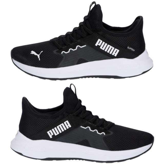 プーマ サッと履ける ランニングシューズ メンズ レディース PUMA SOFTRIDE エンゾ 5 EASE IN 立ったまま履ける スリッポン 運動靴 ジョギング ウォーキング 大きいサイズ スニーカー ブランド puma イーズイン くつ/312581