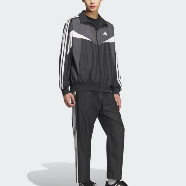 アディダス ウィンドブレーカー メンズ 上下 adidas ESS CB ウーブン