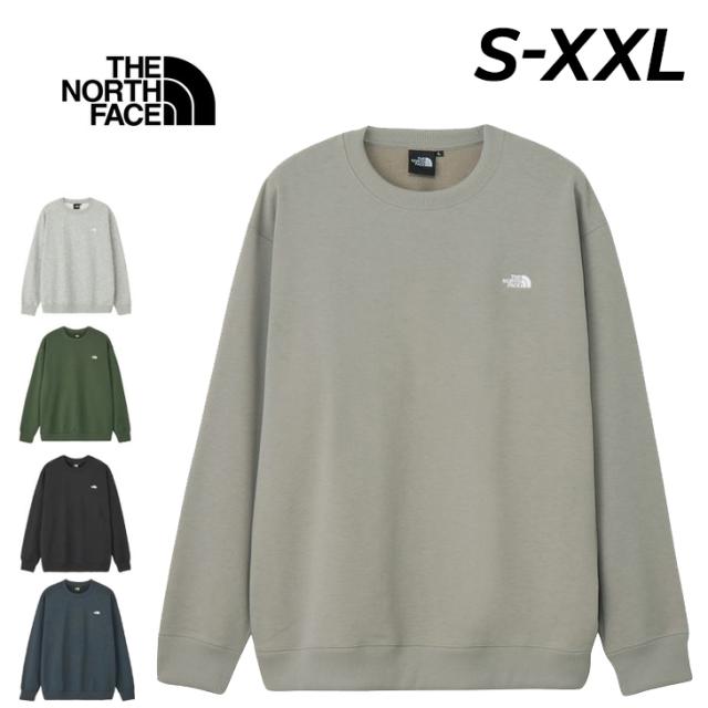 ザ・ノース・フェイス 長袖 トレーナー メンズ レディース THE NORTH FACE スモールロゴヘザースウェットクルー｜スウェットシャツ ユニセックス 裏毛 スエット アウトドアウェア 男女兼用 ワンポイント シンプル 服 ブランド アパレル/NT62532