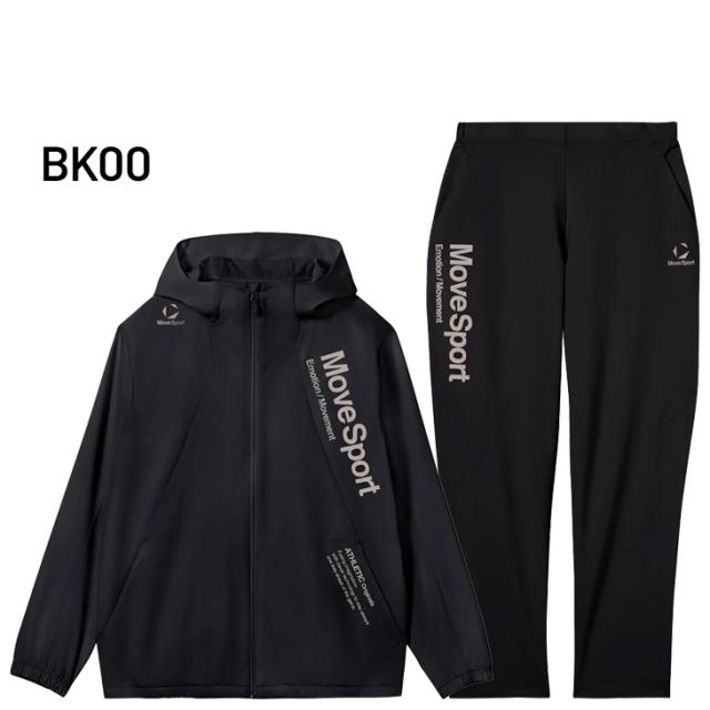 デサント DESCENTE MOVE SPORT 上下セット L ブラック 【公式通販】
