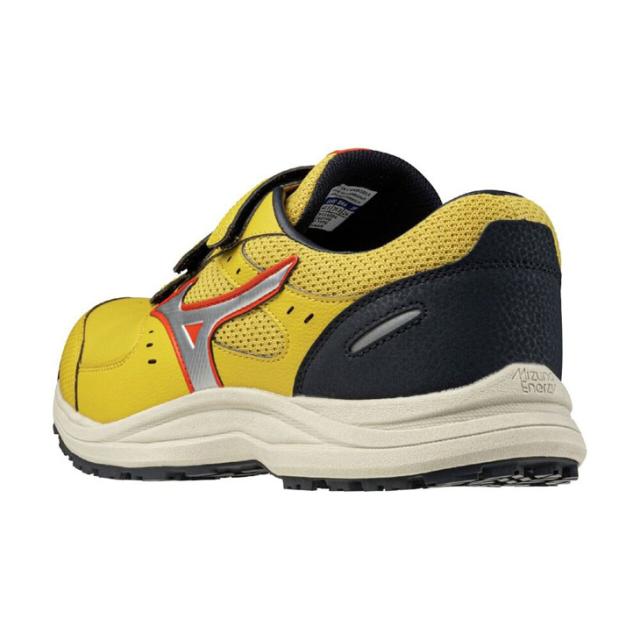 ミズノ 作業靴 安全靴 メンズ 3本ベルト 3E相当 ワーキングシューズ mizuno オールマイティLS3 22L 硬質樹脂先芯 ローカット 軽量 クッション性 プロテクティブスニーカー JSAA規格A種合格 建設 製造 運輸 普通作業 現場作業 ブランド ワークシューズ くつ/F1GA2601_6