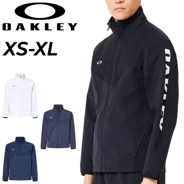 オークリー 長袖 ジャケット ジャージ メンズ OAKLEY トレーニングジャケット 吸汗速乾 UPF50+ フルジップ アウター ジャージー スポーツウェア フィットネス ランニング 運動 男性 ブランド Enhance Tech Jersey Jacket 16.0 アパレル メンズウエア/FOA408780