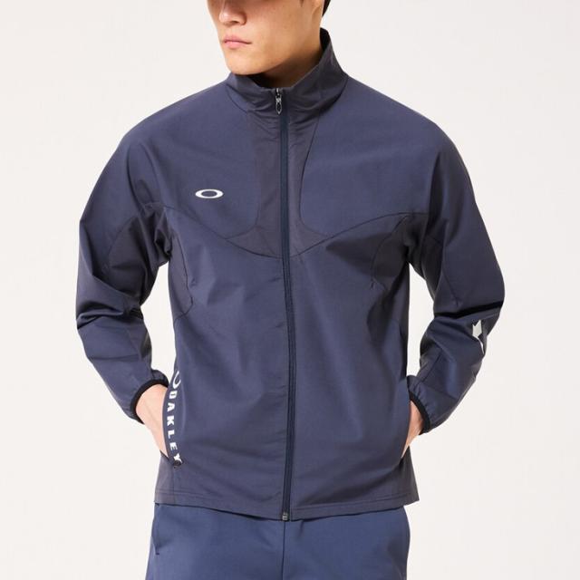 オークリー 長袖 ジャケット ジャージ メンズ OAKLEY トレーニングジャケット 吸汗速乾 UPF50+ フルジップ アウター ジャージー スポーツウェア フィットネス ランニング 運動 男性 ブランド Enhance Tech Jersey Jacket 16.0 アパレル メンズウエア/FOA408780_7