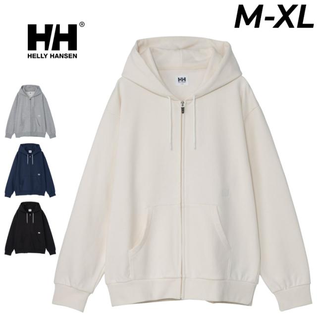 ヘリーハンセン パーカー 長袖 スウェット メンズ HELLYHANSEN ワンポイントロゴ フルジップ フーディ 無地 裏毛 スエット パーカ 男性 アウトドアウェア タウン トップス スエットパーカー メンズウエア ブランド アパレル/HE32630