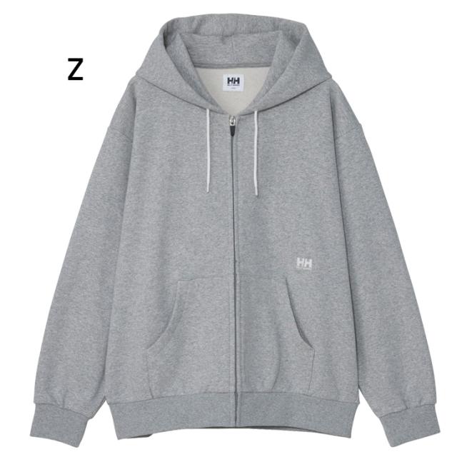 ヘリーハンセン パーカー 長袖 スウェット メンズ HELLYHANSEN ワンポイントロゴ フルジップ フーディ 無地 裏毛 スエット パーカ 男性 アウトドアウェア タウン トップス スエットパーカー メンズウエア ブランド アパレル/HE32630_3