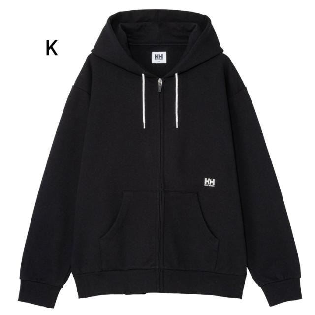 ヘリーハンセン パーカー 長袖 スウェット メンズ HELLYHANSEN ワンポイントロゴ フルジップ フーディ 無地 裏毛 スエット パーカ 男性 アウトドアウェア タウン トップス スエットパーカー メンズウエア ブランド アパレル/HE32630_4