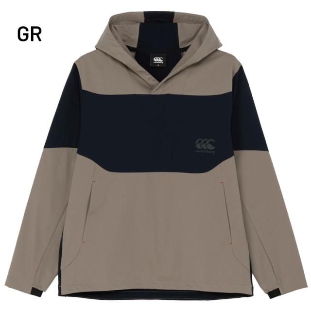 カンタベリー パーカージャケット メンズ レディース Canterbury デュアルフーディー 長袖 プルオーバー フード付き ジャージ アウター はっ水 ラグビー トレーニング スポーツウェア ジャージー ブランド ユニセックス アパレル 服/RTM62603_1