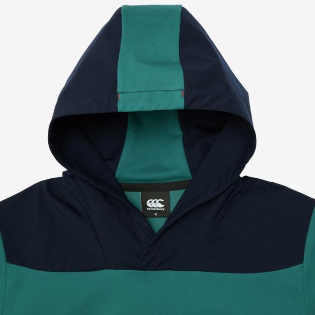 カンタベリー パーカージャケット メンズ レディース Canterbury デュアルフーディー 長袖 プルオーバー フード付き ジャージ アウター はっ水 ラグビー トレーニング スポーツウェア ジャージー ブランド ユニセックス アパレル 服/RTM62603_5