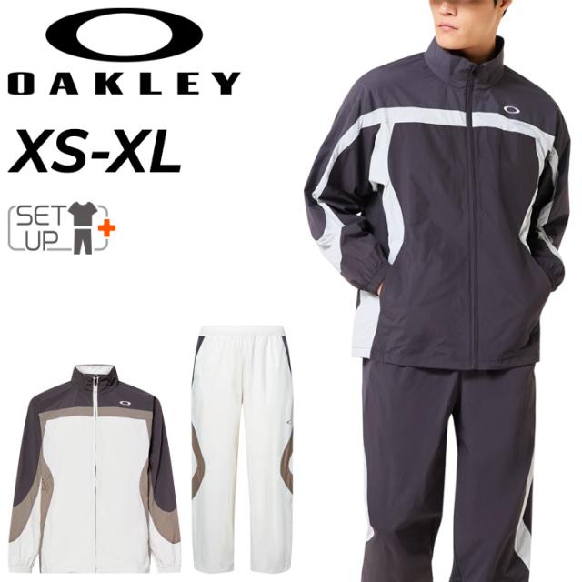 オークリー ウィンドブレーカー メンズ 上下 OAKLEY フルジップ