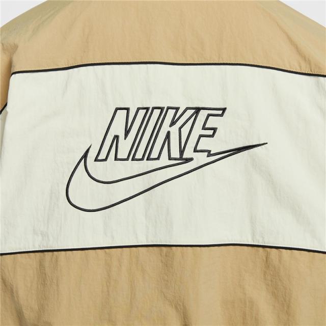 ナイキ ウィンドブレーカー メンズ NIKE クラブ フーデッド ジャケット スポーツウェア アウター 男性 ウィンドジャケット スポーティ パーカージャケット ウインドブレイカー ジャンバー ナイロン 上着 ベージュ ブランド アパレル/HJ2013-298_6