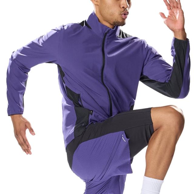 アンダーアーマー メンズ トレーニングジャケット UNDER ARMOUR UAライトウエイト ウーブンジャケット 長袖 ウィンドブレーカー アウター 軽量 はっ水 通気性 UPF50 男性 スポーツウエア 大きいサイズ ランニング ジムトレ 運動 ブランド 春夏 服 アパレル/6012566_5