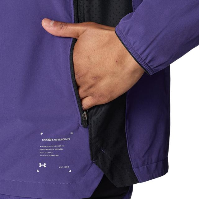 アンダーアーマー メンズ トレーニングジャケット UNDER ARMOUR UAライトウエイト ウーブンジャケット 長袖 ウィンドブレーカー アウター 軽量 はっ水 通気性 UPF50 男性 スポーツウエア 大きいサイズ ランニング ジムトレ 運動 ブランド 春夏 服 アパレル/6012566_7