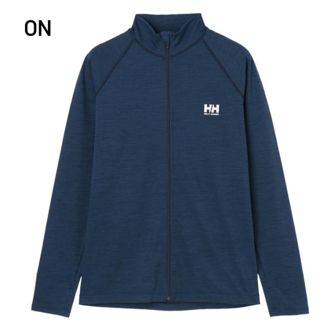 ヘリーハンセン ラッシュガード 長袖 レディース HELLYHANSEN フルジップ 女性 マリンスポーツ UVカット 紫外線・日焼け対策 海 プール 水着 アウトドアウェア ワンポイント ブランド レディースウエア アパレル/HE82631UW【返品不可】
