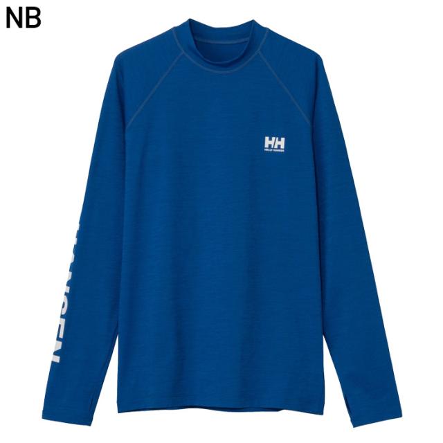 ヘリーハンセン ラッシュガード 長袖 メンズ HELLYHANSEN L/Sレターラッシュガード プルオーバータイプ 男性 マリンスポーツ UVカット 紫外線・日焼け対策 海 プール 水着 アウトドアウェア ブランド メンズウエア アパレル/HE82637【返品不可】